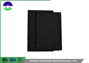 Quality Polypropylene Monofilament Woven Geotextile Fabric Black Color 100kn / 100kn wholesale