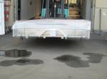 Steel 10x6 Hot Dipped Galvanized Tandem Trailer 3200KG With LED Light