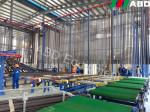 50W Stainless Steel Board Vertical Powder Coating Line ABD Powder Coating Tank