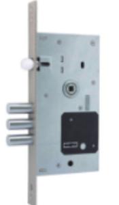 Quality 5 Inch Euro Profile Lock Body / Bathroom Steel Keyed Mortise Lock 252RL wholesale