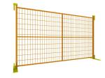 Powder Coated Temporary Mesh Fencing Panels 6ft X 10ft Portable Yellow Green Red