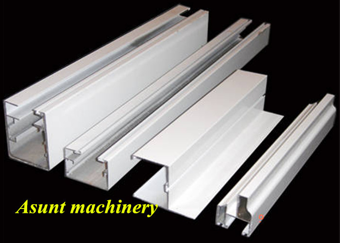 PVC Window And Door Plastic Profile Production Line With twin conical screw