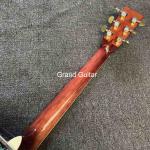 Custom Deluxe Solid Spruce Top Dreadnought Body Ebony Fingerboard 41 Inch Real
