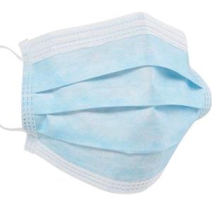 Quality Non Woven 3 Ply Disposable Dust Mask Blue / White Color Fast Delivery wholesale