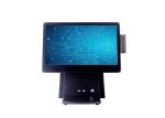 Energy Saving POS Cash Drawer , Smart Cash Register 6 USB Ports Grade A LCD