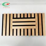 Flavorless Hotel Wood Slat Acoustic Panels Soundproof Durable