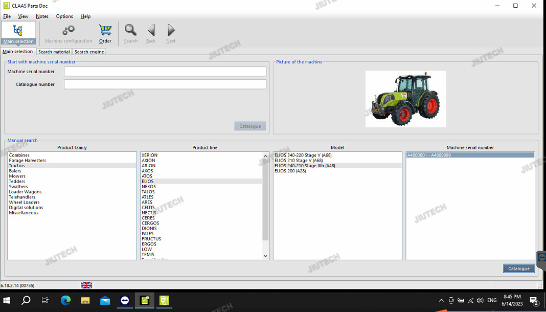 New For claas Interface CANBUS MetaDiag For CLASS Agriculture construction truck tractor diagnostic scanner tool