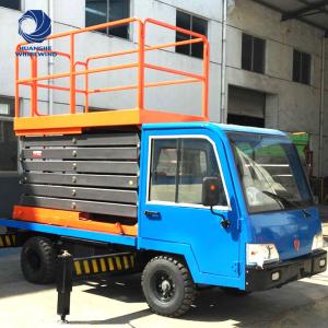 Quality Electric Construction Scissor Lift Self Propelled Scissor Work Platform wholesale