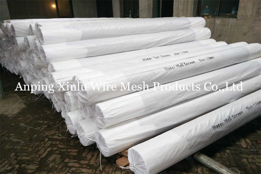 304 Stainless Steel Sand Control Screens Johnson Wire Wrapping 2900mm Length