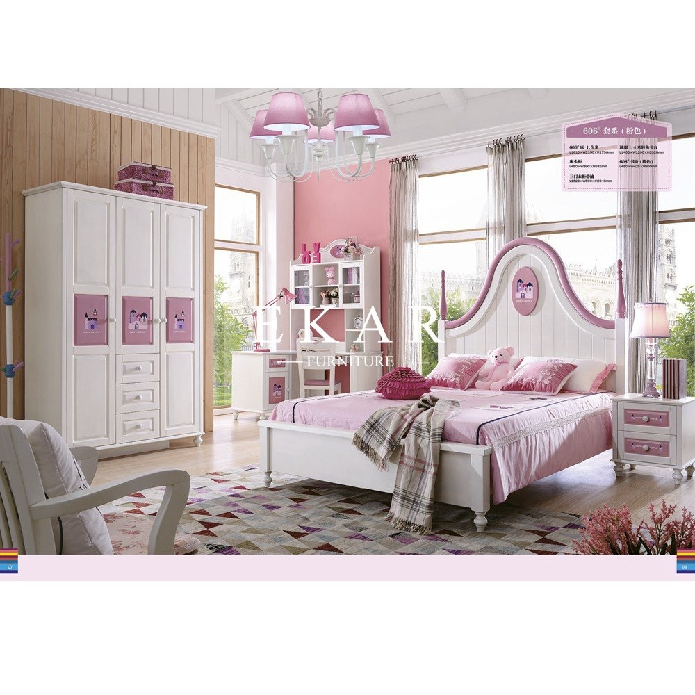 American Countryside Style Single Bed Children Bed