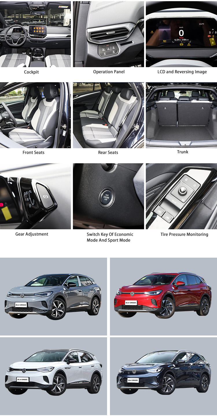 auto Used Volkswagen Electric Car Compact eV car safety VW ID.4 Crozz