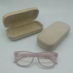 Metal Portable Primary Color Style Vintage Oil Wax PU Leather Stylish Eyewear