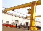 20T Concrete Plant Rail Mounted Semi Gantry Cranes 5m-35m Span