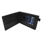 OEM PU Invitation Video Card ROHS CE FCC Certificate for Advertising