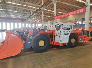 Quality DERUI 3.5 Cube Underground Loader Grader Dump Truck VOLVO Engine wholesale
