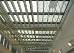 6000 Series External Aluminium Louvres , Durable Extruded Aluminium Sun Louver