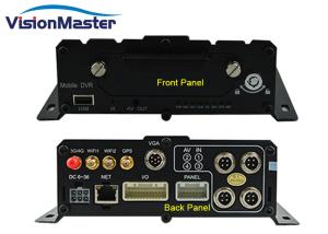China Wifi 3g 4g Vehicle Mobile DVR Compression H.264 4ch AHD 2TB HDD Sd Card DC 8~36V on sale