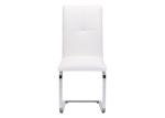 Sturdy Brushed 43cm 94cm 10KGS Stainless Steel Frame Chairs