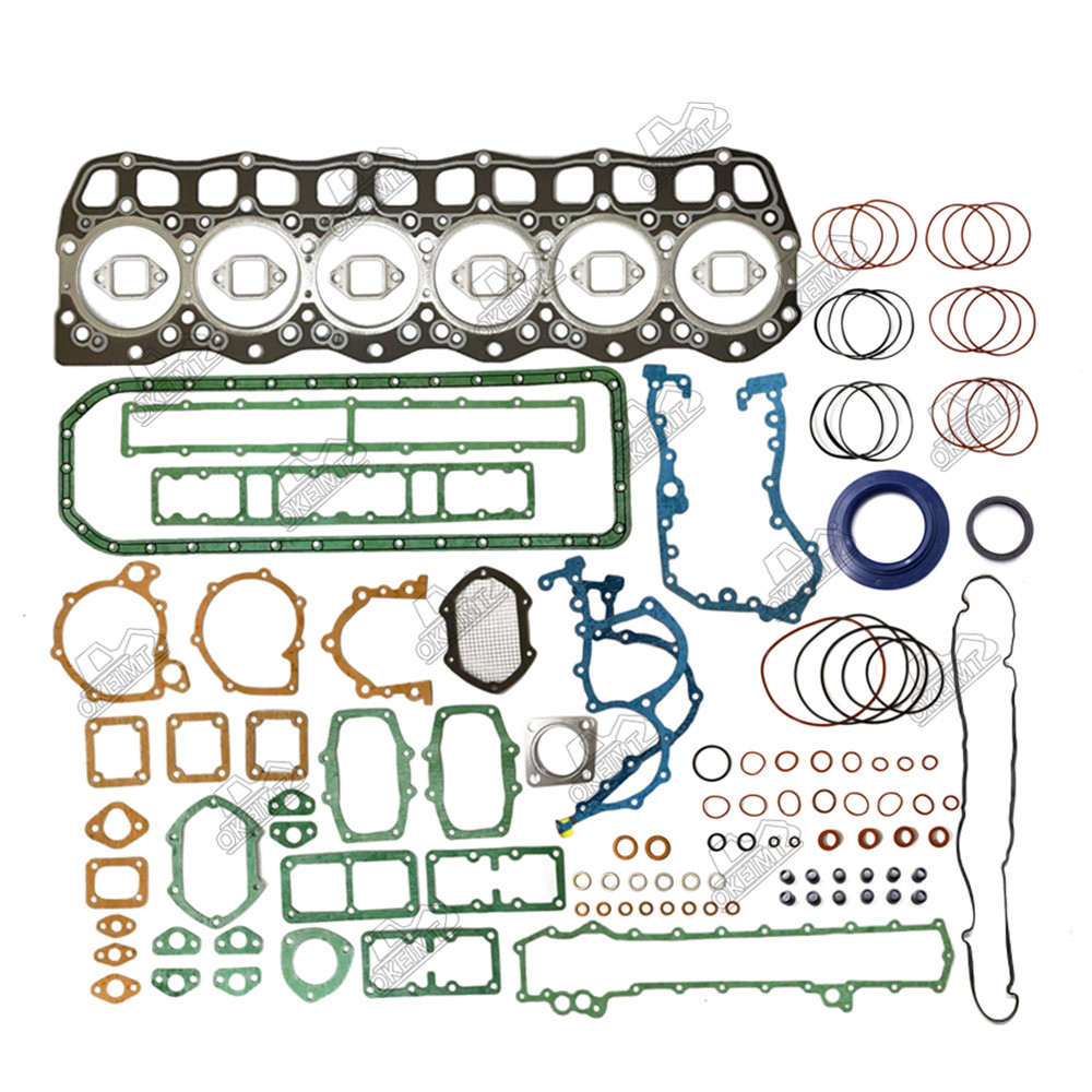 Engine Overhaul Gasket Kit Mitsubishi 6D15 6D15T With Cylinder Head Gasket