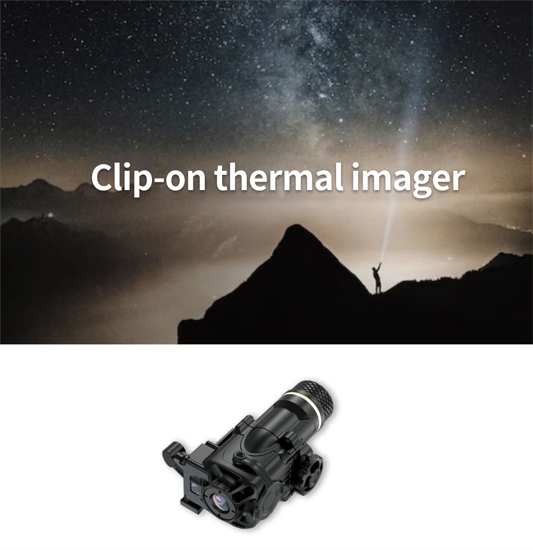 UND-C Clip on Thermal lmager 384*288/640*512 Night Vision scope Clip-on Thermal Scope OPTICS Hunting thermal monocular Mini