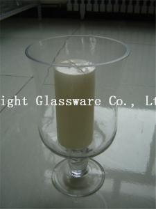 Quality luxury glass candle holder, Hurricane glass for Decoration wholesale