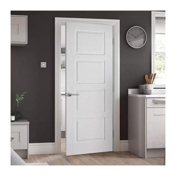 Waterproof Solid Wood Room Door YALIG Modern Design Professional Polymer