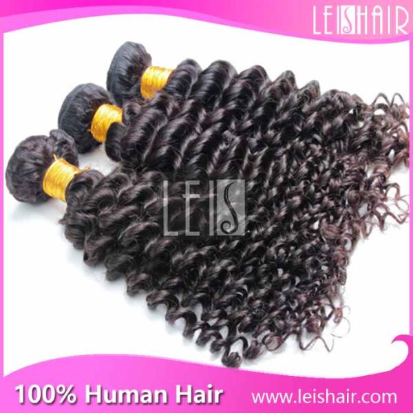 deep curl brazilian human hair extensions