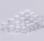 68mm Pet Plastic Storage Jars Peanut Butter 1000pcs Round Plastic Canisters