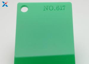 Quality Green Extruded Coloured Acrylic Sheet Board Customized Cutting wholesale