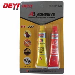Quality 12 Months Guarantee Period 20g 80g Tubes Acrylic Ab Glue For Quick Set Metal Repair wholesale