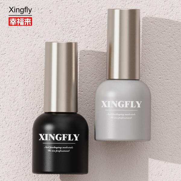 14ml Nail Polish Bottle Empty Glass Nail Polish Uv Gel Cosmetic Packaging