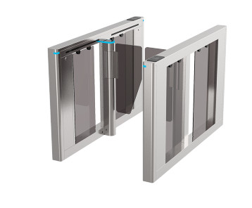 Custom High Speed Gate Turnstile Double Barrier 35w for Airport