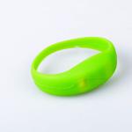 Light Up Motion Activated Waterproof Rfid Bracelet 70*20*12mm For Concerts
