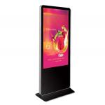 65" inch floor stand LCD totem Kiosk advertising signage monitor UHD 4K