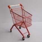 CE 20L Metal Kids Shopping Cart Zinc Metal Kids Grocery Cart