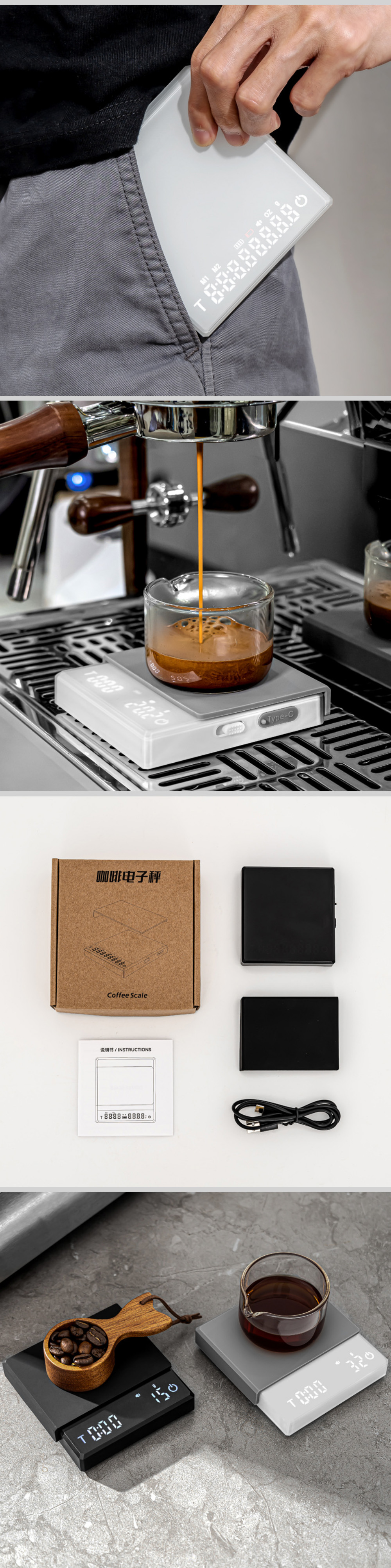 Electric Power Source Weight Measurement Multifunction Electronic Scale with Scale Tray