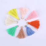 Colorful Cotton Tassel 3cm Garment Decoration Cotton Thread Tassels
