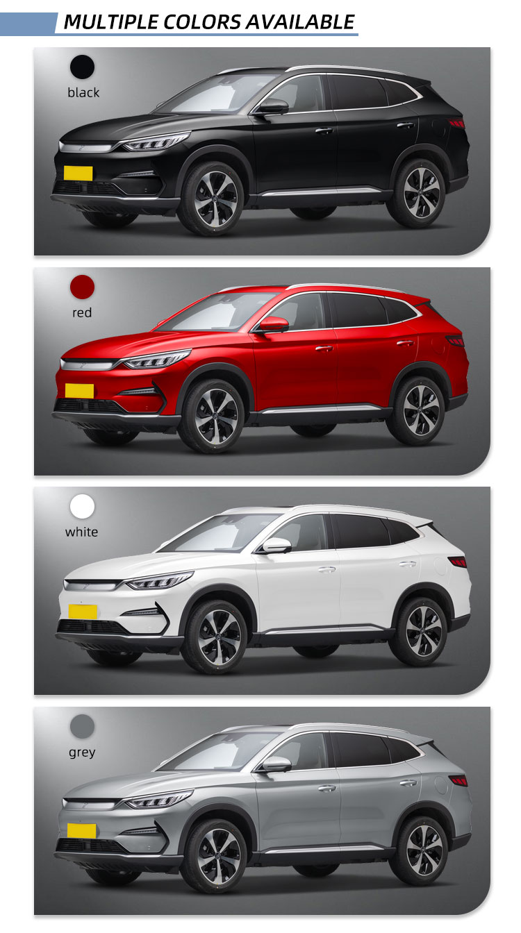 Grey Color Pure Electric Vehicles Byd Song Plus Luxury Compact Suv