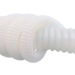 Soft Flexible PTFE Tube Pump Tubing Fitting Extruded Graphite Filled Corrugated