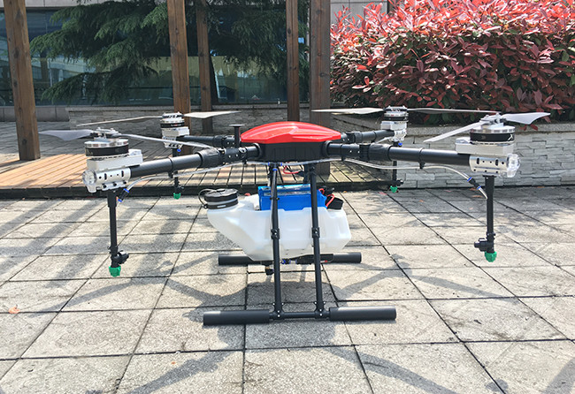 10L 4 Rotor Agriculture Drone Carbon Fiber And Aviation Aluminum Material