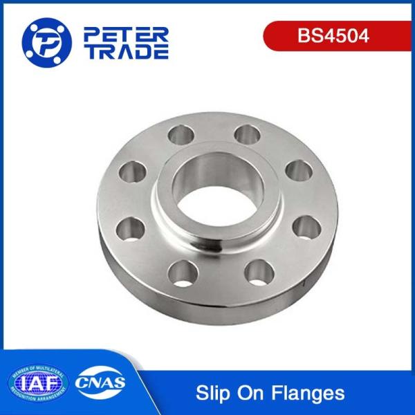Cheap BS4504 PN 25 Code 112 A105 A182 CS And SS Slip On Flanges SORF Raised Face For Petrochemical Industry for sale