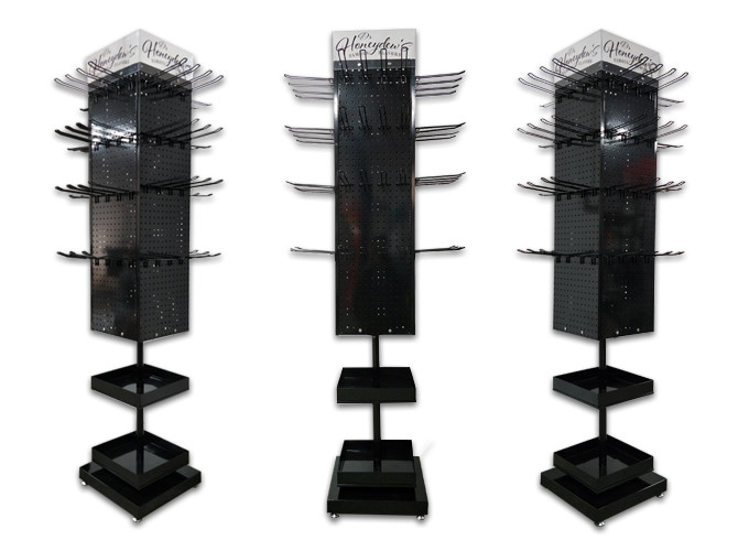 Bangle Jewelry Rack Battery Powered Rotating Display Stand