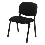 Staff Office Employee Chair Blue Fabric Training Chair with Writing Board