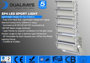 Quality LED Tennis Court Lights LED Sports Field Lighting 600W with Professioanl Sport Lighting Optics wholesale