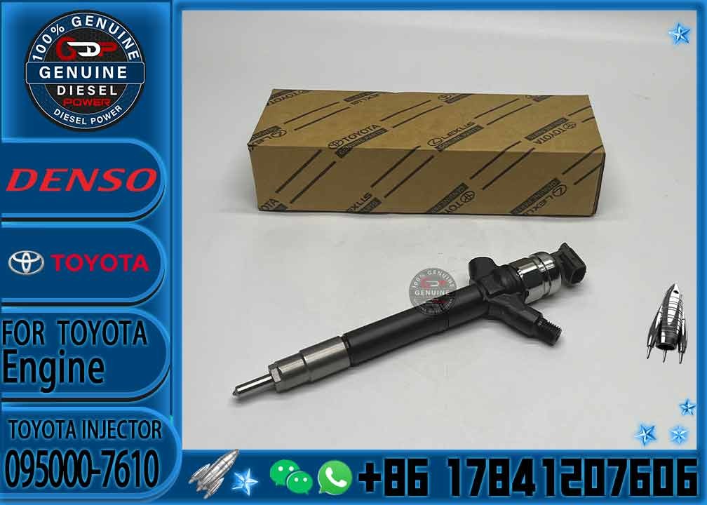 NEW Diesel Fuel Injector Parts 095000-7610 095000 7610 23670-0R160 23670-0R110 Engine Fuel Injector 0950007610 for Toyot