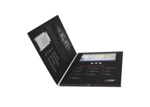 Quality Hardcover Invitation Promotional Video Brochure Handmade With 8GB Memory wholesale