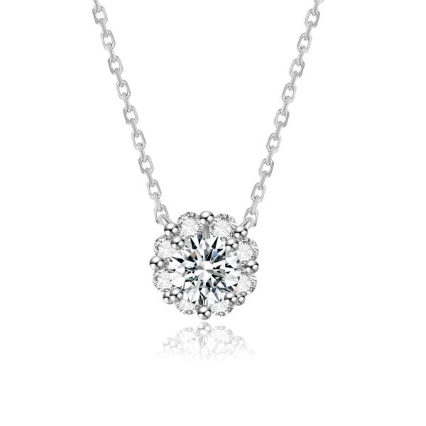 Classic 18k Gold Lab-Grown Diamond Pendant Hot Sale Pendant White Diamond