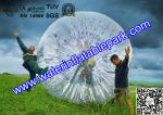 Sport Body Zorbing Bubble Ball For Playing , Inflatable Grass Zorb Ball