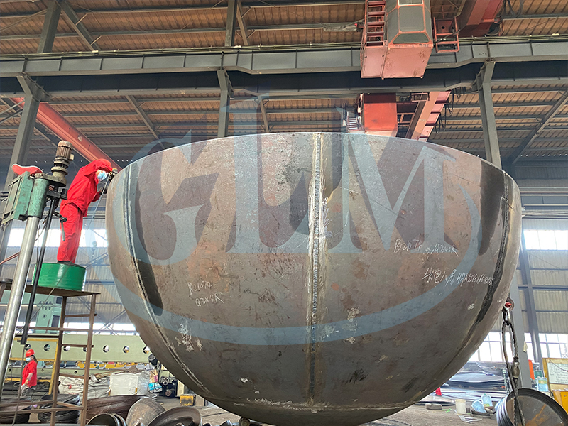 5372 Diameter Carbon Steel Semi Elliptical Heads For Shell And Tube Heat Exchangers