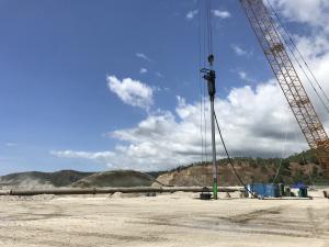 Quality Crane Type Double Bins Bfs Vibroflotation 180kw Worked Pile Depth 24m wholesale